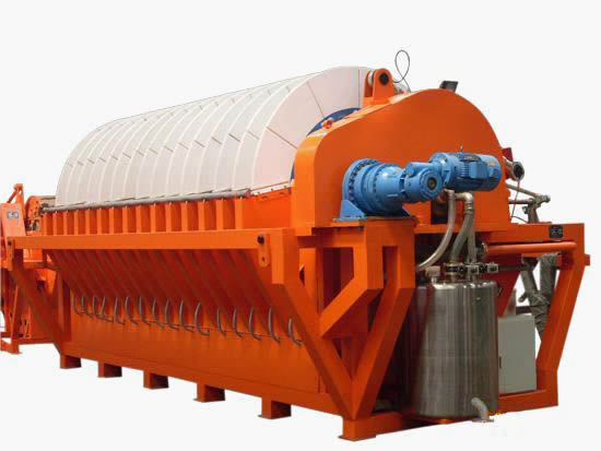 White ceramic filter is used in a filter press.